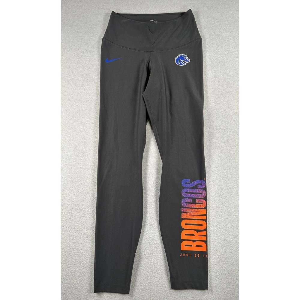 Boise State Broncos Womens Nike Graphic Activewear Leggings Medium Spellout